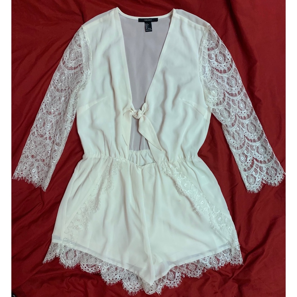 Forever 21 Lace Romper